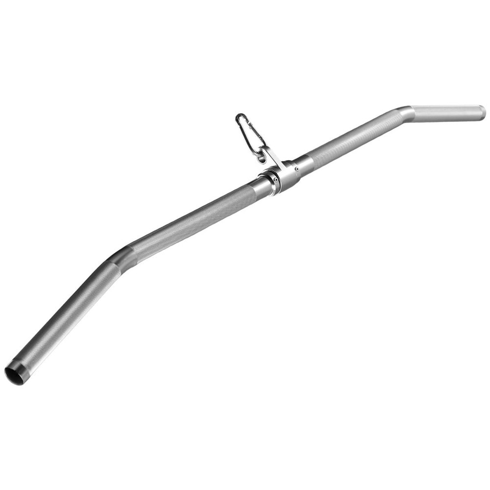 Cable Machine Attachment, Lat Pull down Bar, Lightweigh Aluminum Tricep Straight