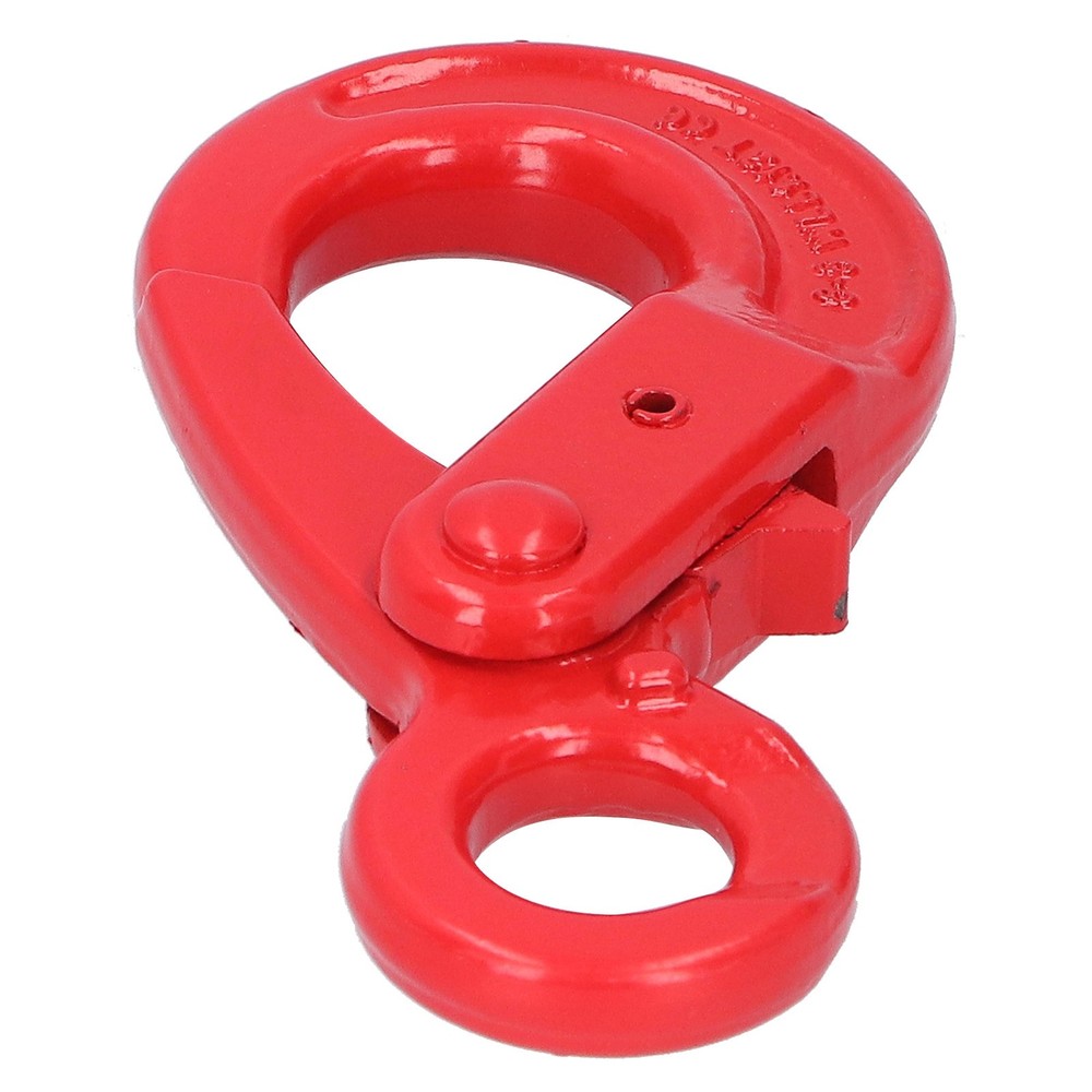 Slip Hook Safty Lock Self Locking Eye Type Lifting Hooks Working Tension 1.12T❀