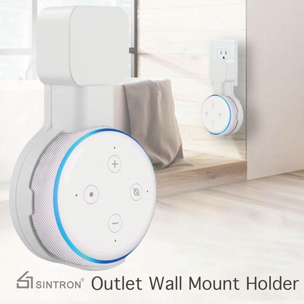 Elegant Wall Mount Holder for Dot 3 & Google Mini - Space-Saving Solution