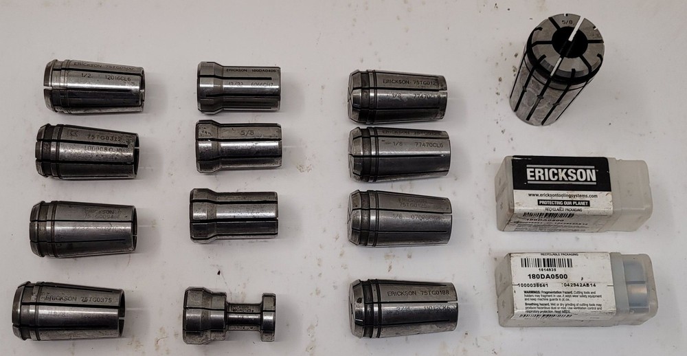 Erickson Collet Set – 15 Piece – Various Size/Types