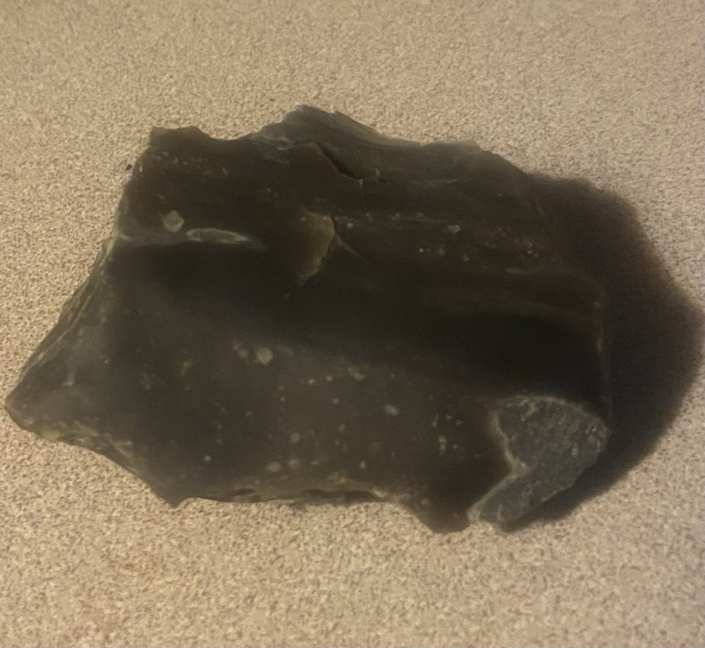 Texas Georgetown Flint Rock Quality Stone NICE EDGES Knapping Fire Making 2.79oz