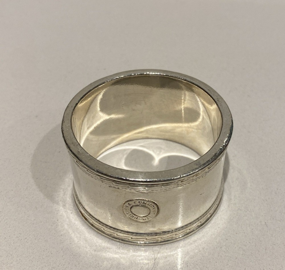 British Commonwealth 232 Silver Napkin Rings