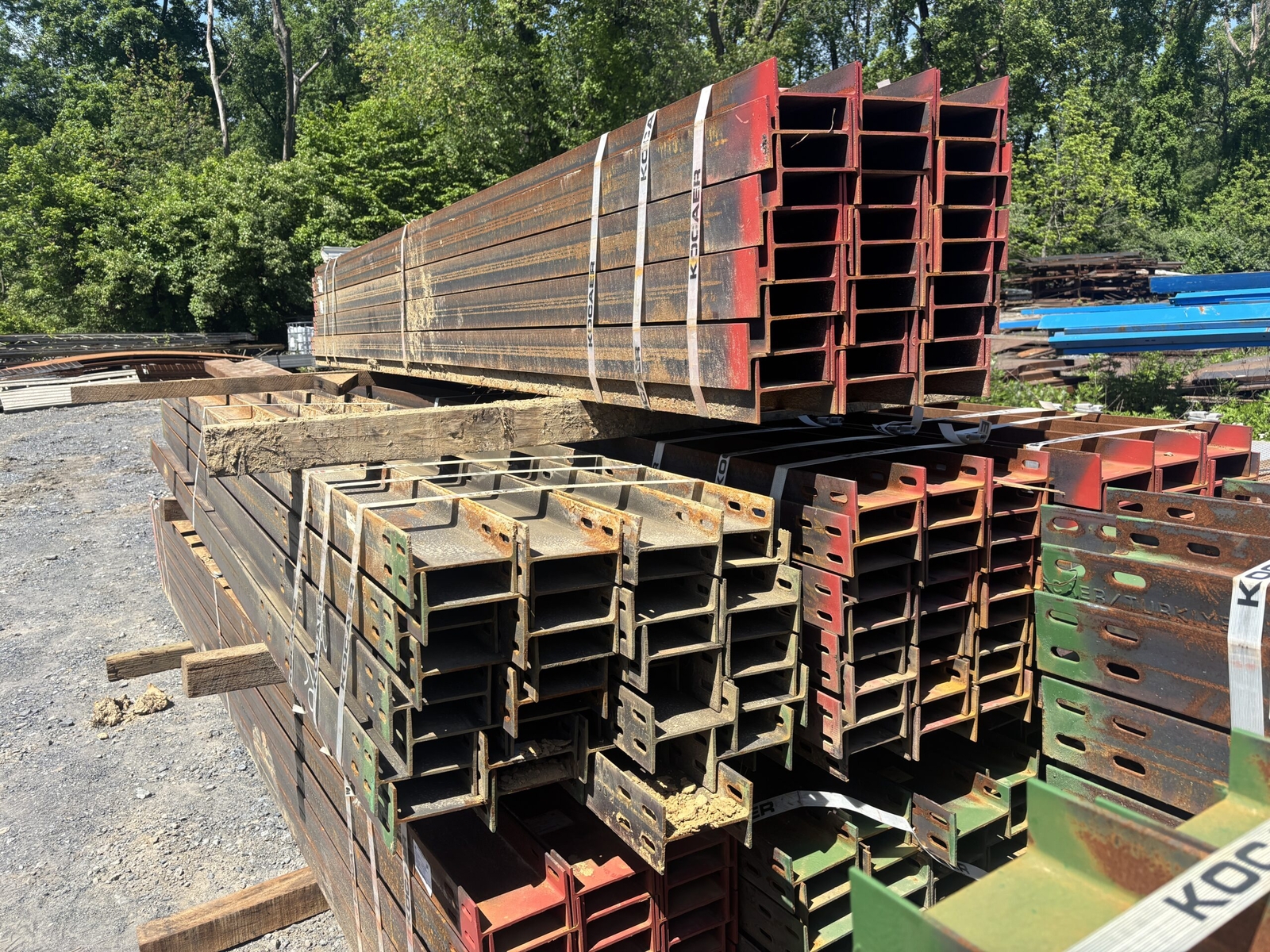 W6 x 9 Steel I-Beam 14' 4" Long | Structural Wide Flange Beam | 9 lbs/ft | W6x9