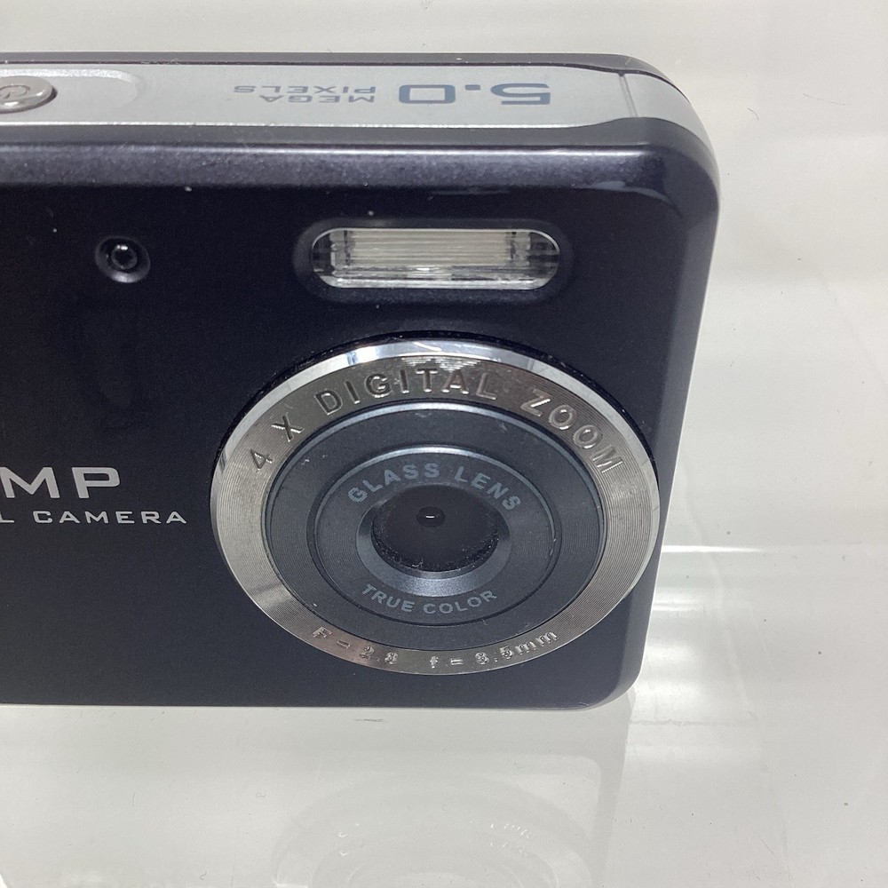 VINTAGE TECHNIKA 5.0MP DIGITAL COMPACT CAMERA 4X DIGITAL ZOOM BLACK