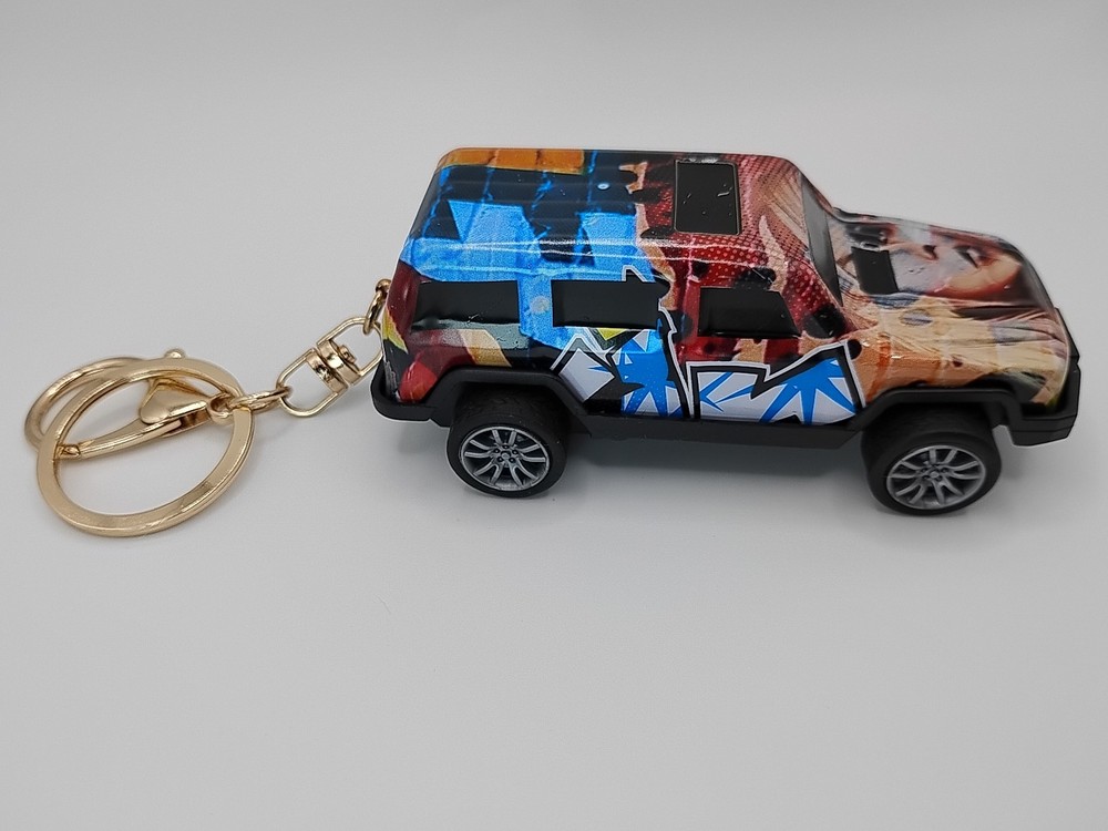 SUV Pullback Keychain 3.5"