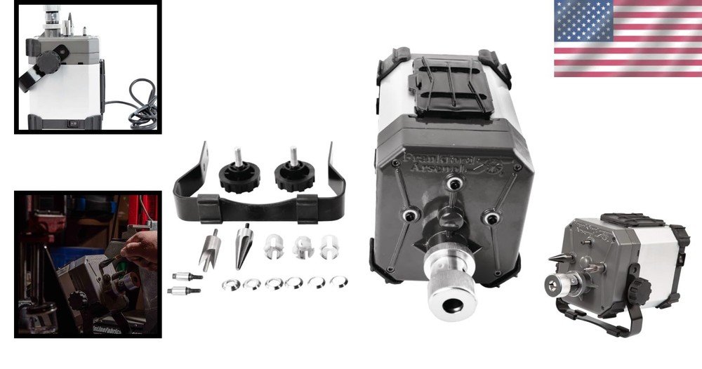 Versatile Reloading Tool Set with Deburr, Chamfer Tools, & Built-in Storage