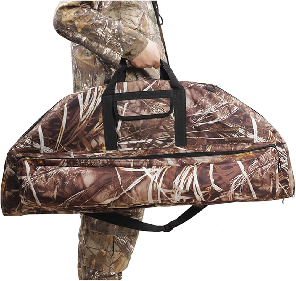 Lightweight Compound Bow Case 600D Water-Resistant Archery Backpack Bag
