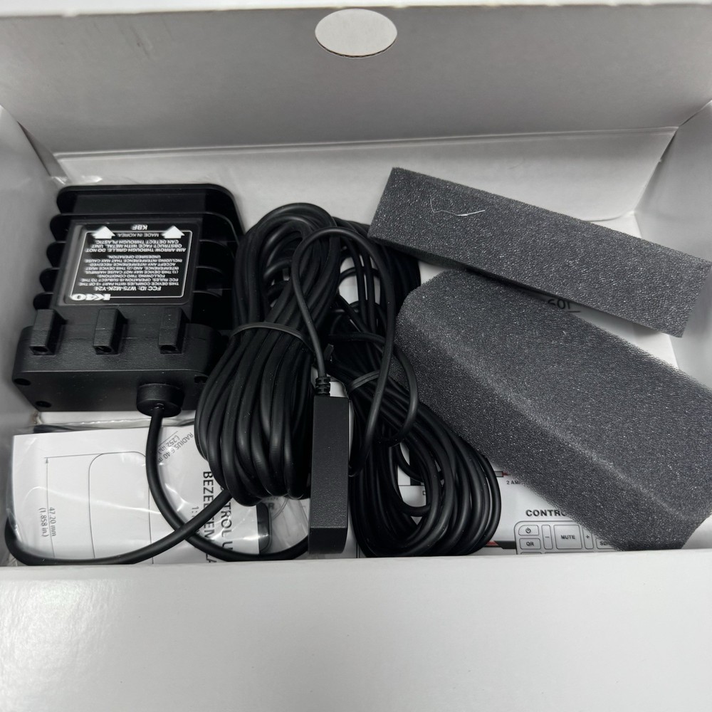 K40 RL200i EXPERT Front w/ Control Unit Stealth Installed Radar Detector System