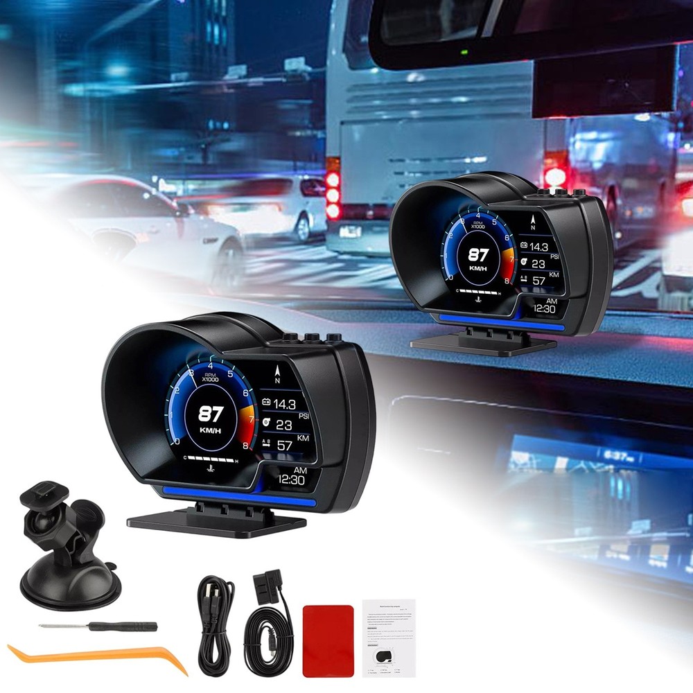 Mode Head Up Display HUD for Windshield Speed Navigation Alerts Driving Data