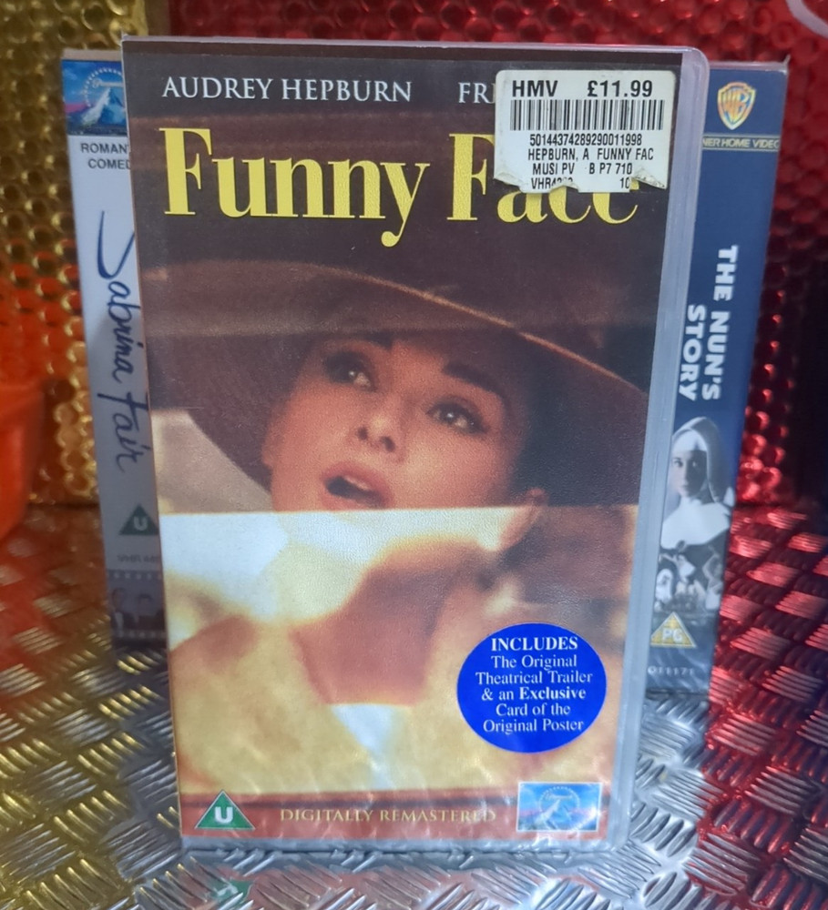 Audrey Hepburn VHS Bundle 7x Video Cassettes
