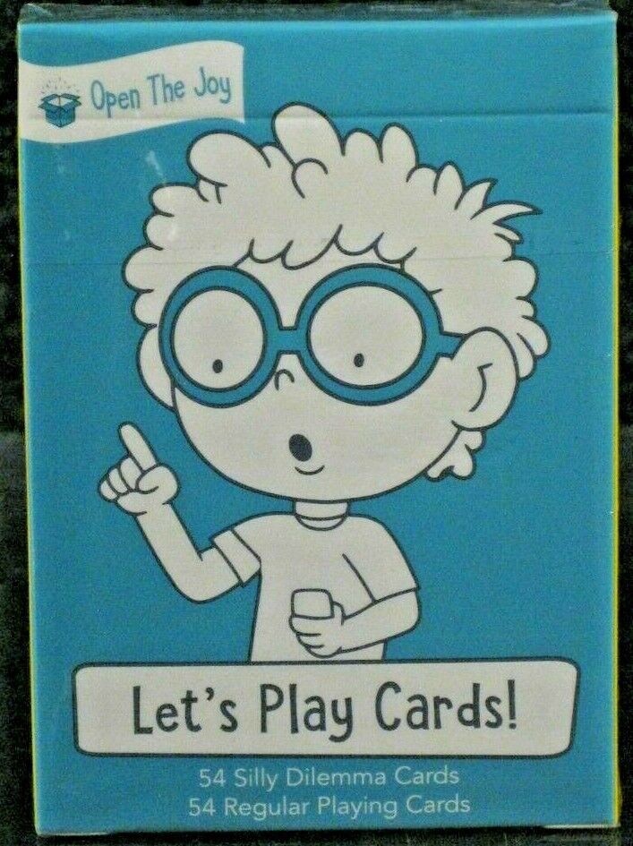 Open The Joy Would You Rather Playing Cards