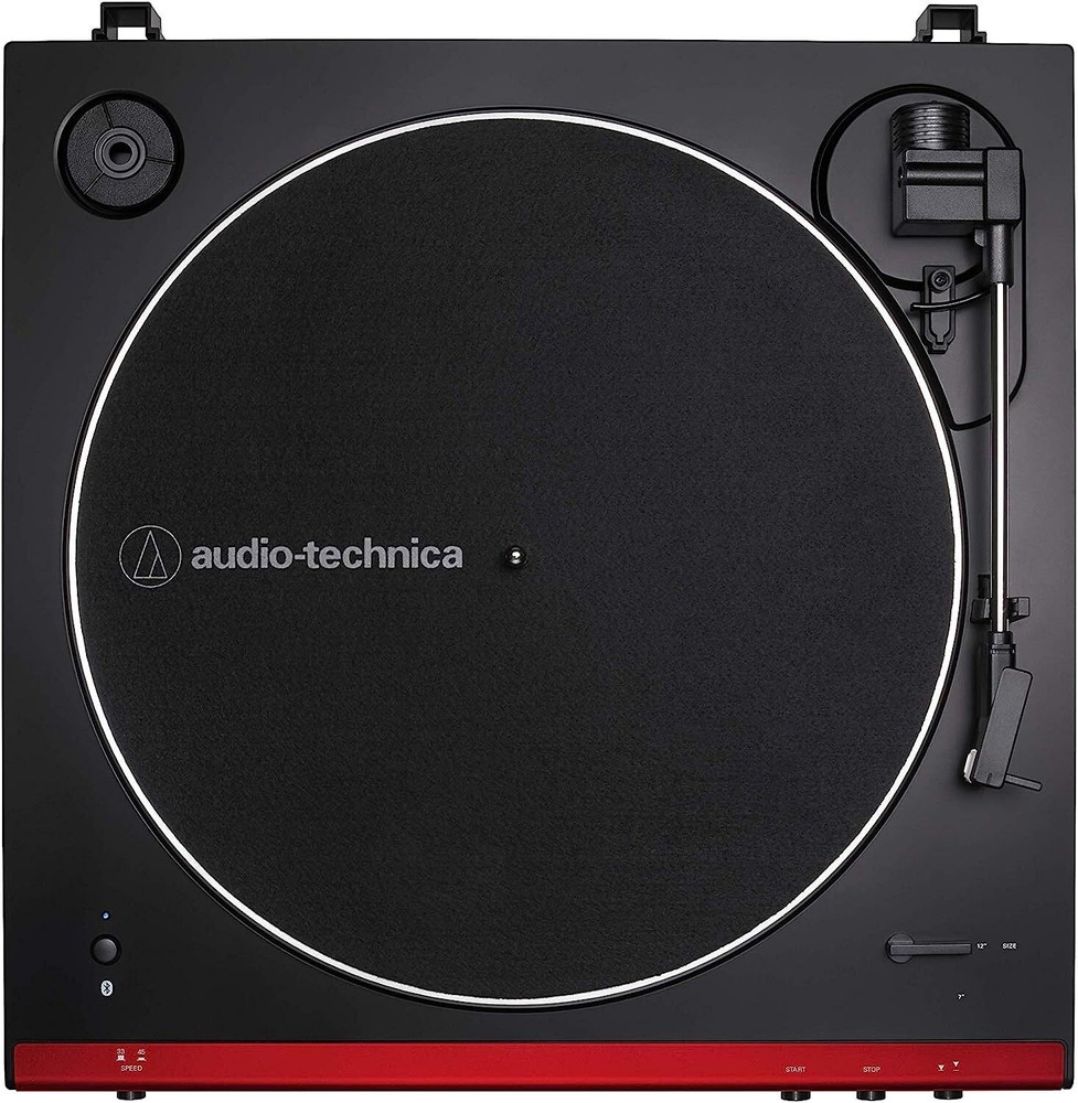Audio-Technica AT-LP60XBT-RD Fully Automatic Wireless Belt-D