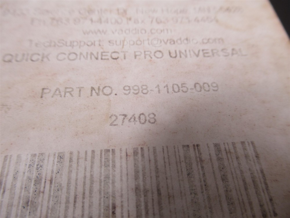 Vaddio Quick Connect PRO Universal 998-1105-009 Cat-5 Camera Interface Control