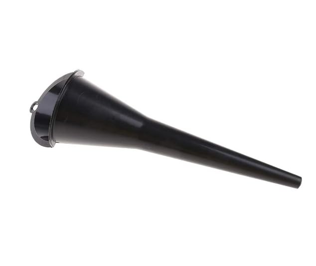 1Pc Black Multi-Function Auto Engine Oil Petrol Change Funnel Long Stem