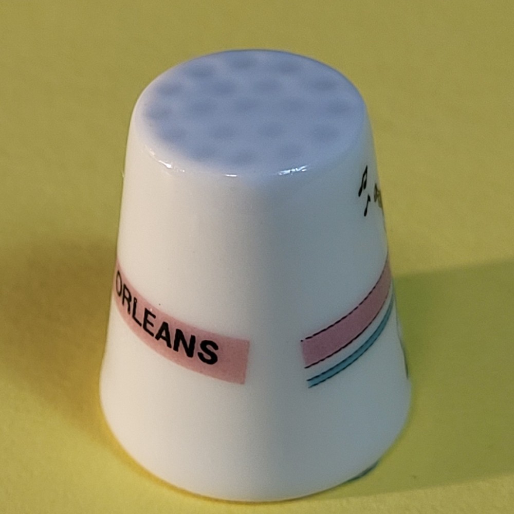 Vintage New Orleans Jazz Thimble