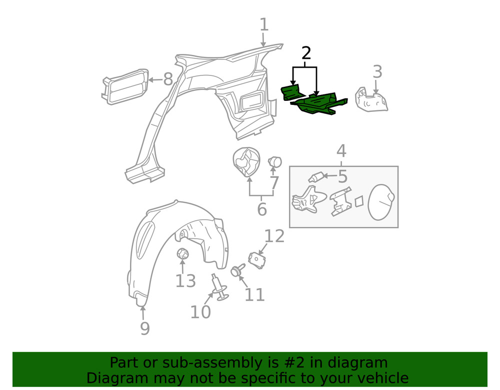 Genuine GM Upper Extension 89022708