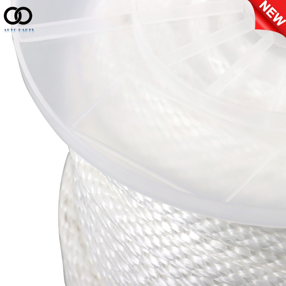 Nylon Rope Solid Braided White Utility Strong Durable Weatherproof 5/16" x 250ft