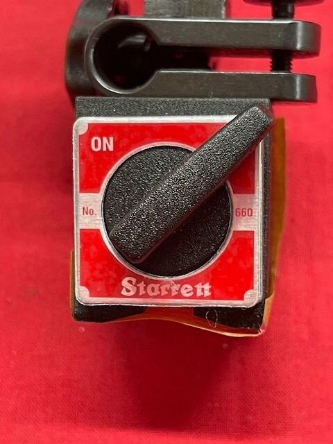 Starrett 660 Magnetic Base Indicator Holder
