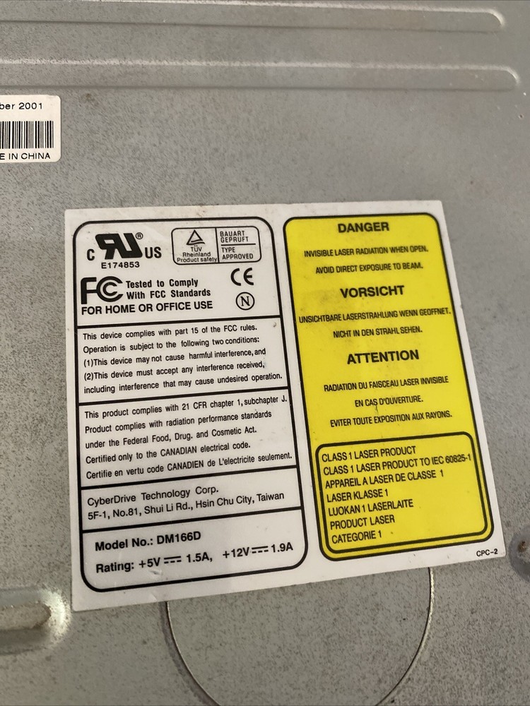 Cyberdrive dml66d DVD-ROM Drive Tested
