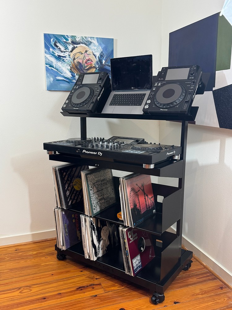 Apache Compact DJ Workstation for Technics, Pioneer, CDJ, XDJ, AZ, OPUS
