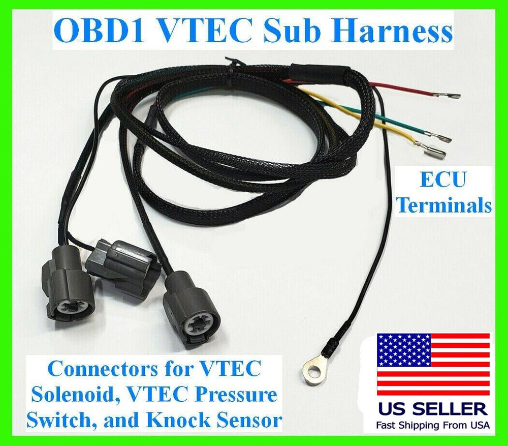 OBD1 Fits Honda VTEC Engine Sub Harness ITR B16a B20 D16z6 D15B P28 LSVTEC
