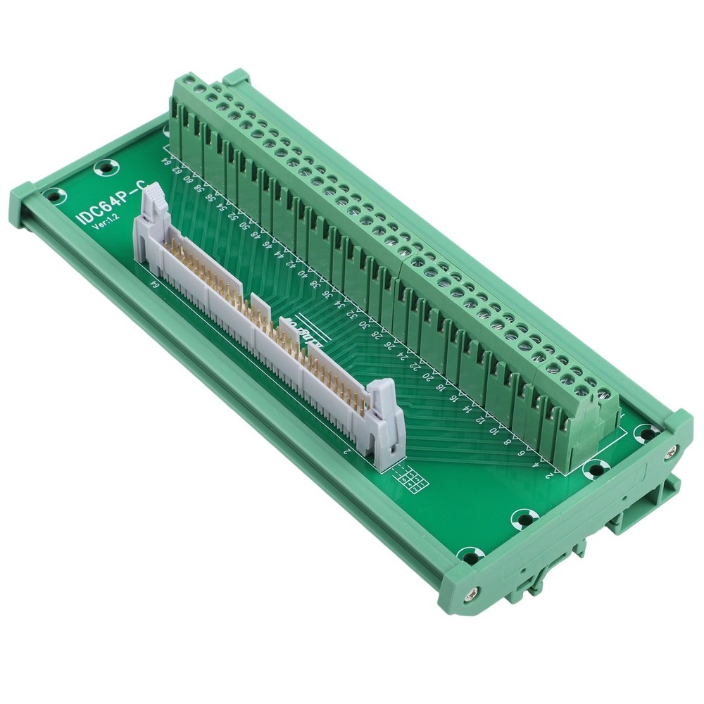 64 Pin IDC64P C Type Connector Terminal Block with Shell for Control Devices