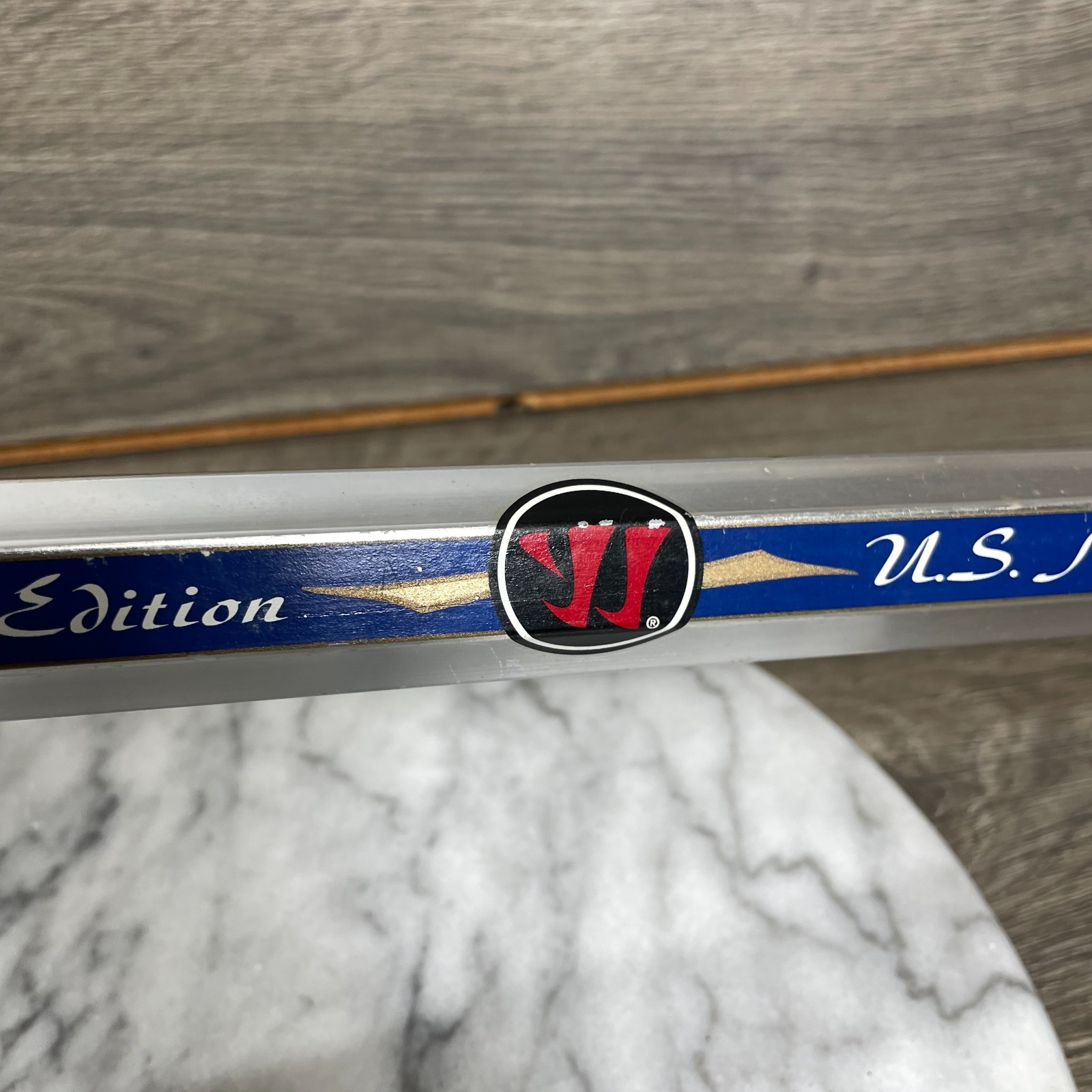 Vintage Warrior Lacrosse Stick Aluminum US National Team Retro Limited Edition