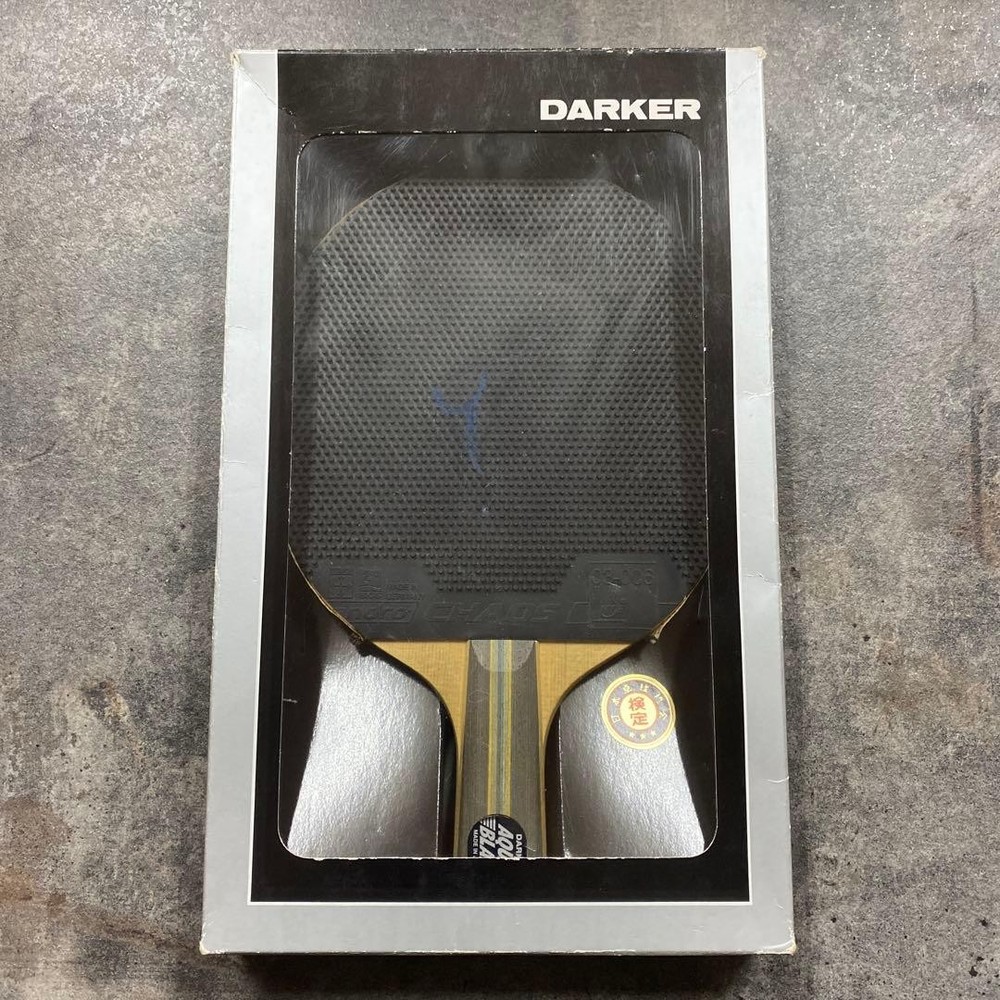 Darker table tennis racket rare