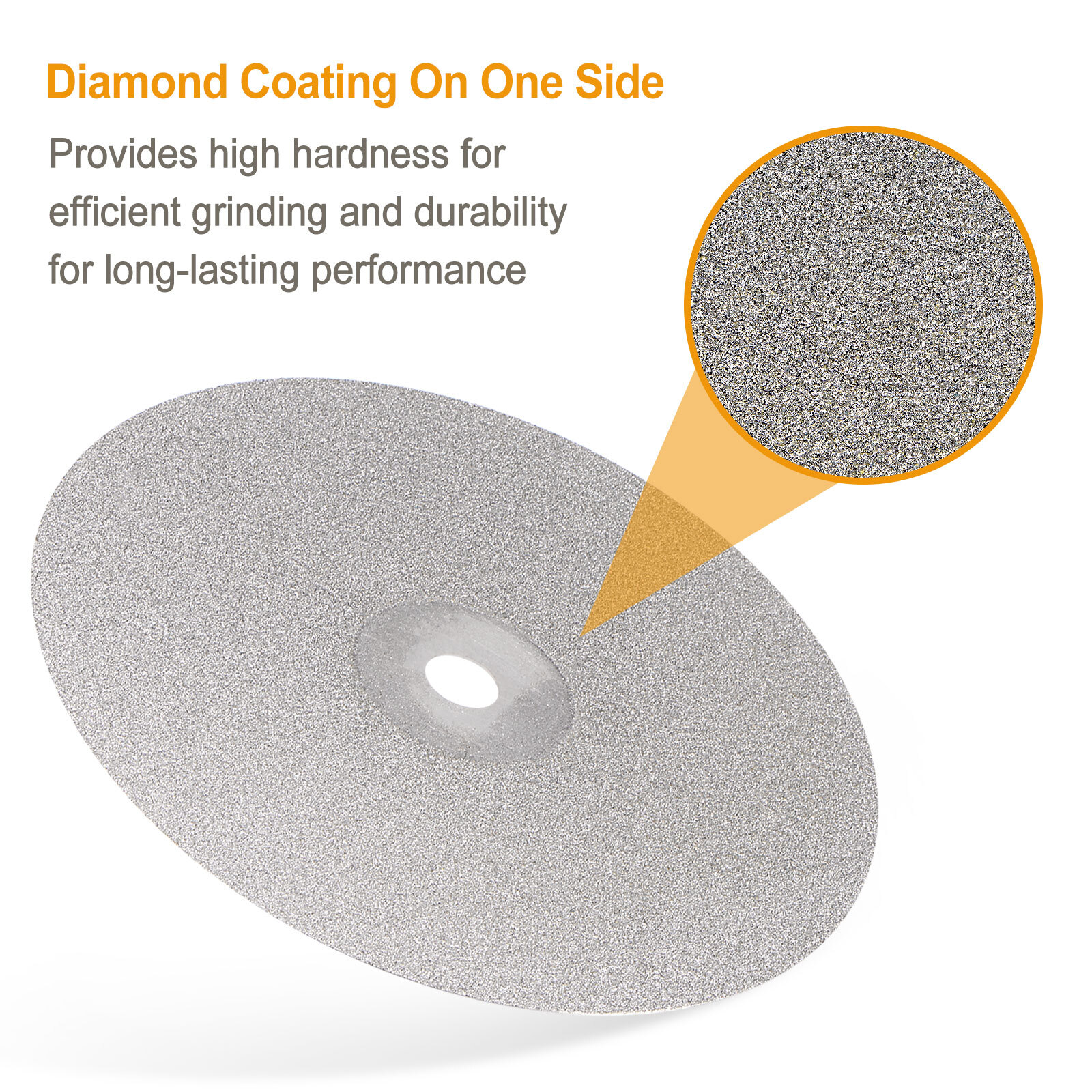 Diamond Flat Lap Disc Set 6" x 1/2" Arbor 50-3000 Grit 16 Sizes Grinding Wheel