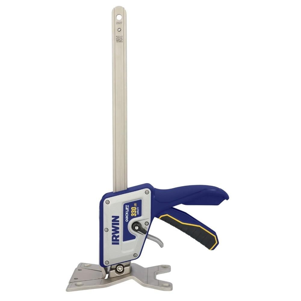 IRWIN Quick Lift Construction Jack 330 lb Capacity Adjustable Leveling Tool