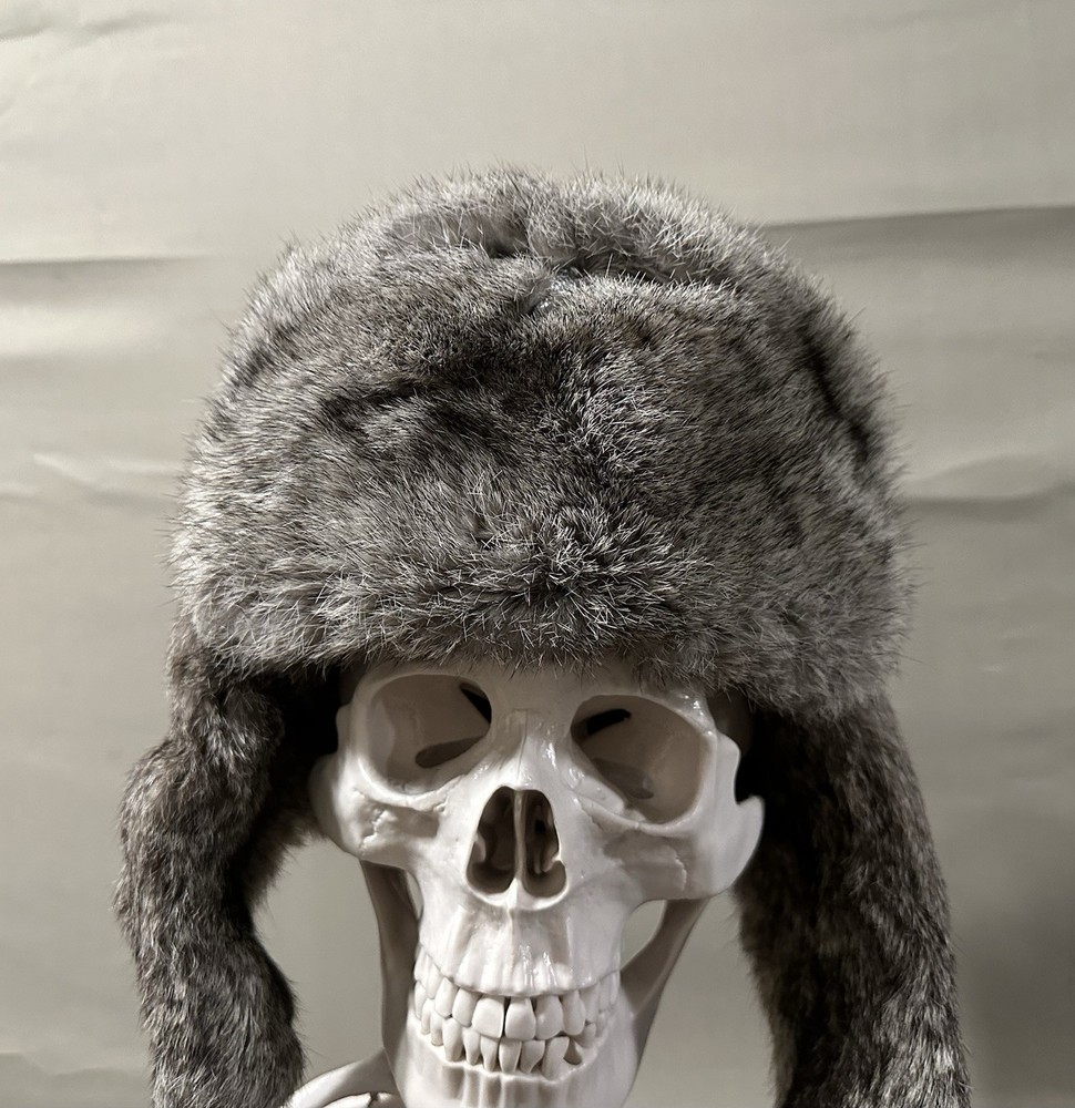 VINTAGE! German WW2 Rabbit Fur Hat