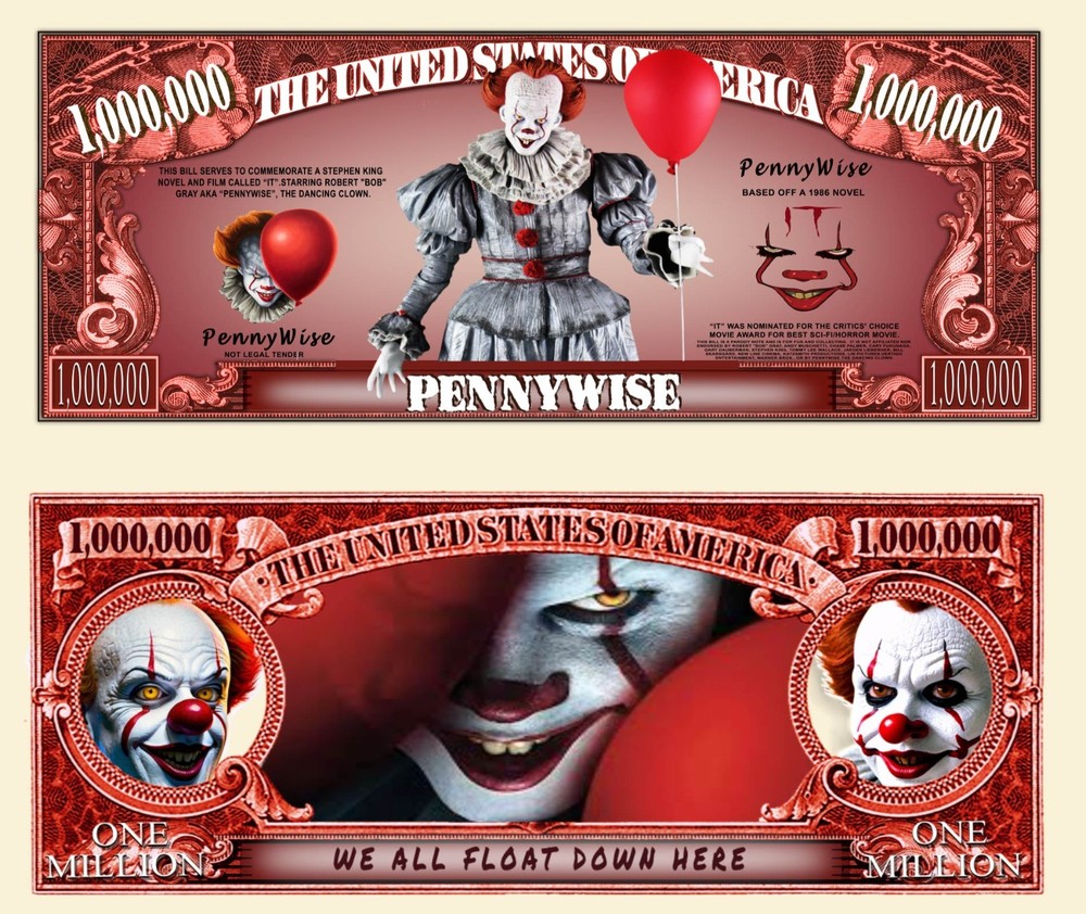 OUR PENNYWISE NOVELTY NOTE (2 Each)