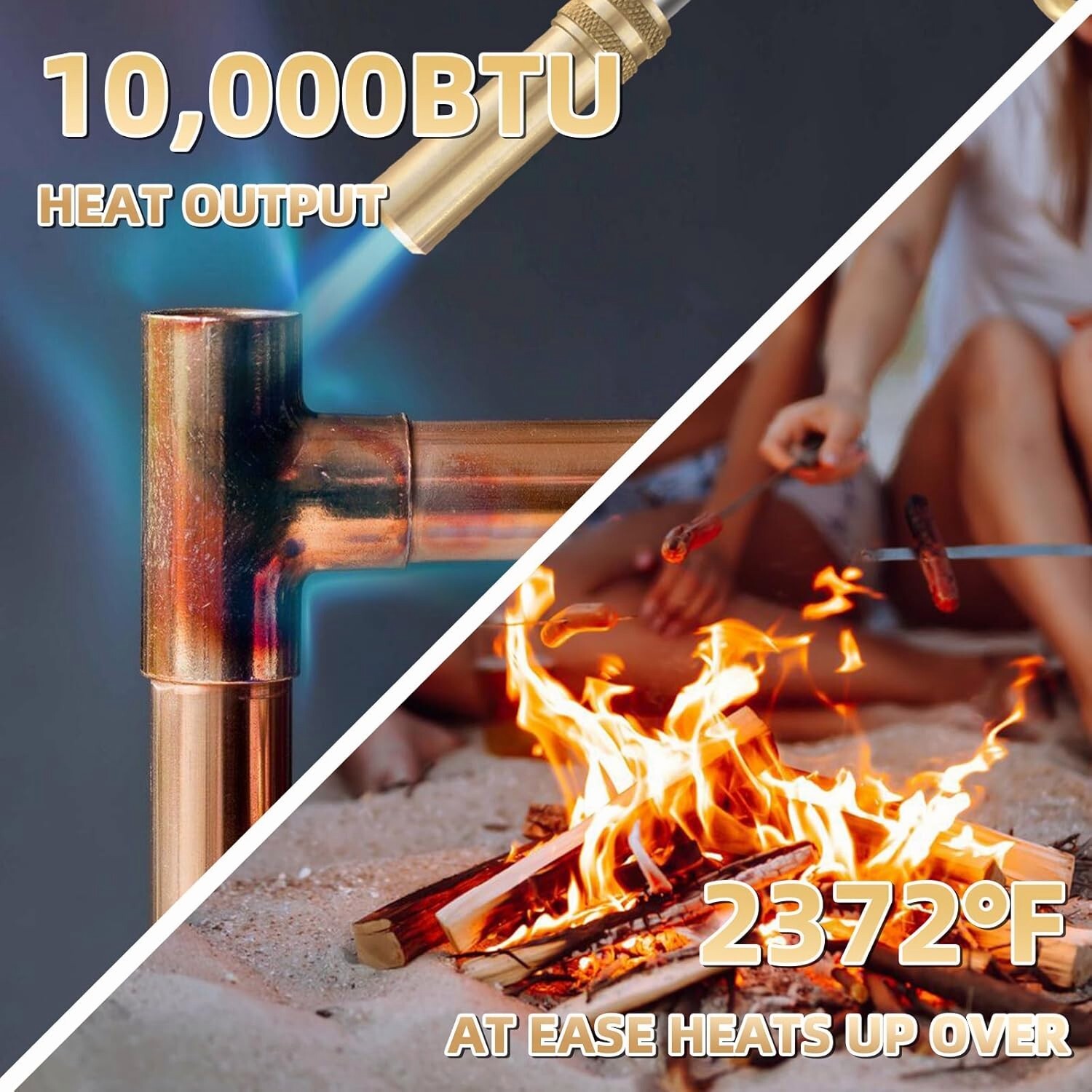 Propane Torch Head Mapp Gas Torch Map GasTorch Kit Welding Torch Brazing Torch