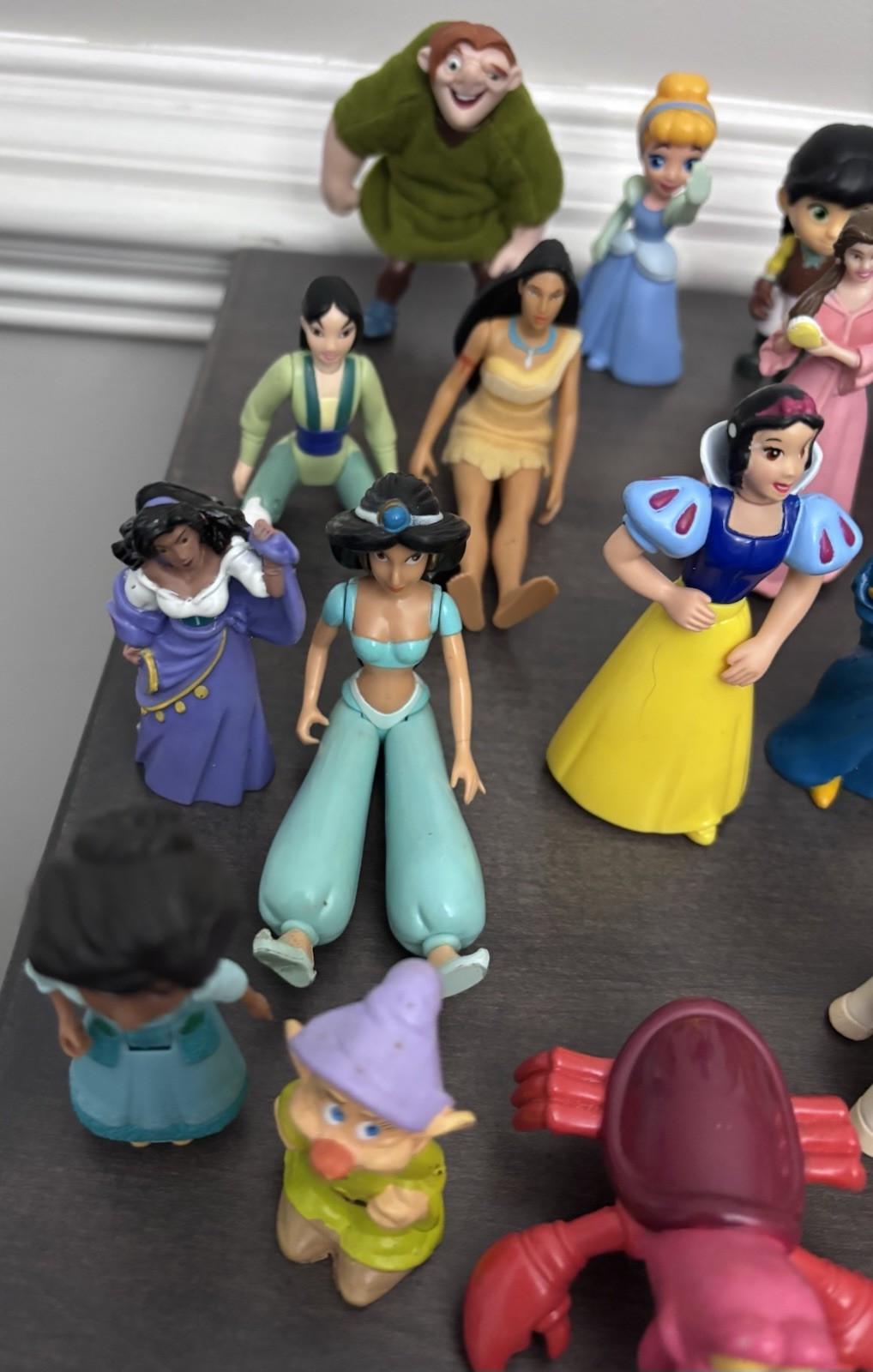 Mixed Lot of 30+ Random Toys, Figures, PVC Disney Figurines Mixed Years