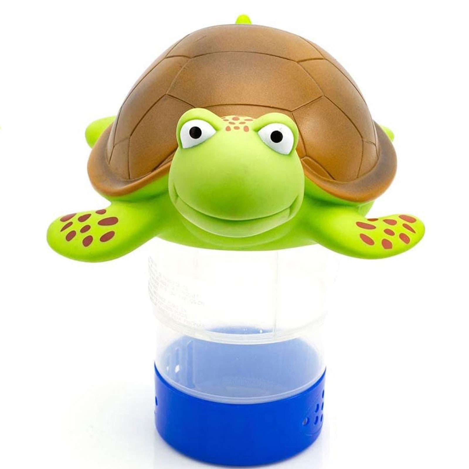 Turtle Pool Chlorine Floater, Floating Pool Chlorine Dispenser Fits 3" Tabs