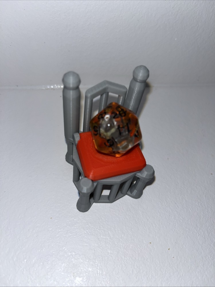 Dice Jail And Throne For gaming D&D 3d Printed New