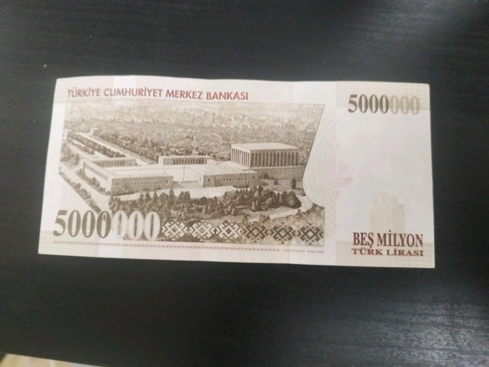 Turkey 5 Million Lira 1997