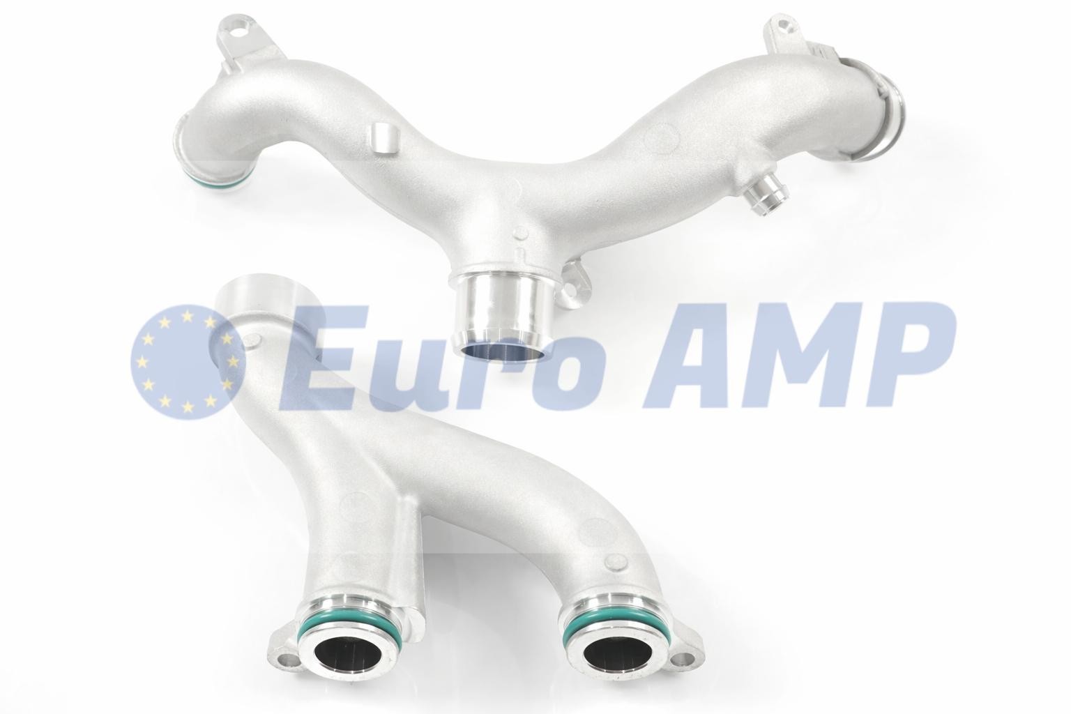 Jaguar Aluminum Upgraded Coolant Crossover Pipe V2 3.0L 5.0L  AJ814311 AJ814312