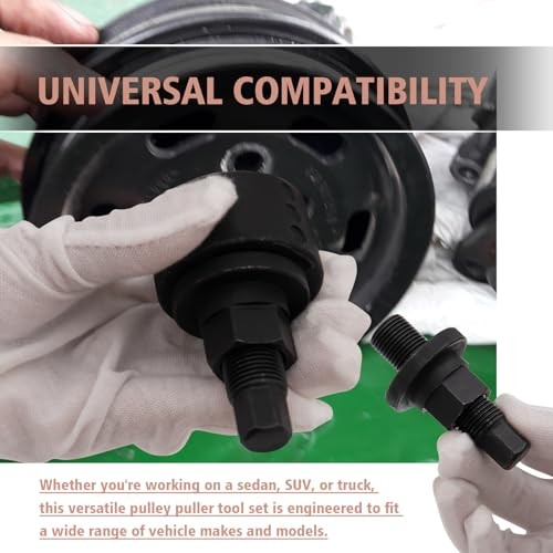 Power Steering Pump Pulley Removal Tool, Pulley Puller Tool, Pulley Puller