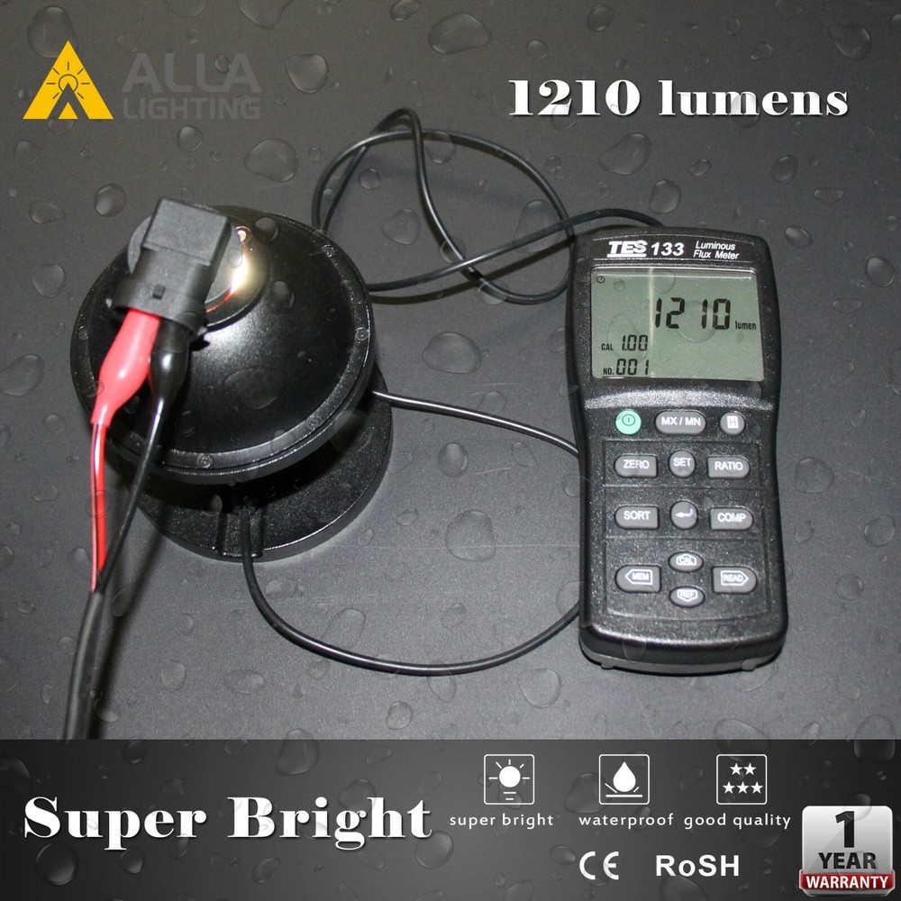 ALLA LIGHTING LED 6000K White Back Up Light Bulb Reverse Light Lamp 1076 BA15D