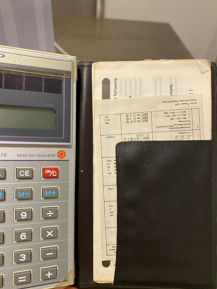 Sharp EL-326S Calculator