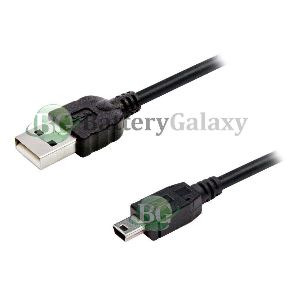 5 Pin Mini USB Cable Data Sync Charging Cord for Camera, Nuvi, GPS, PS3, MP3