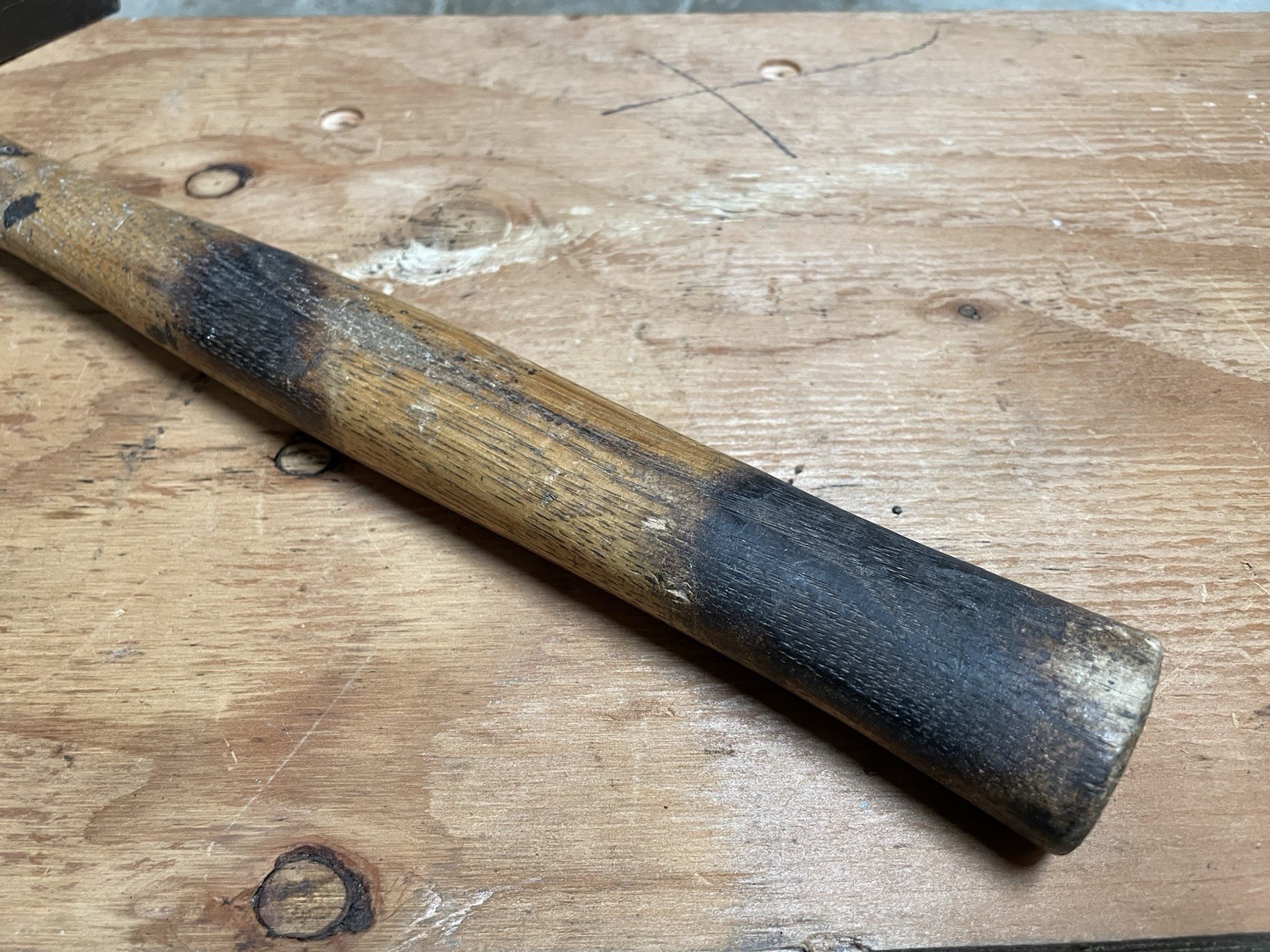 Vintage Vaughan Super Steel Stone Mason Brick Layer Masonry Hammer 16 oz