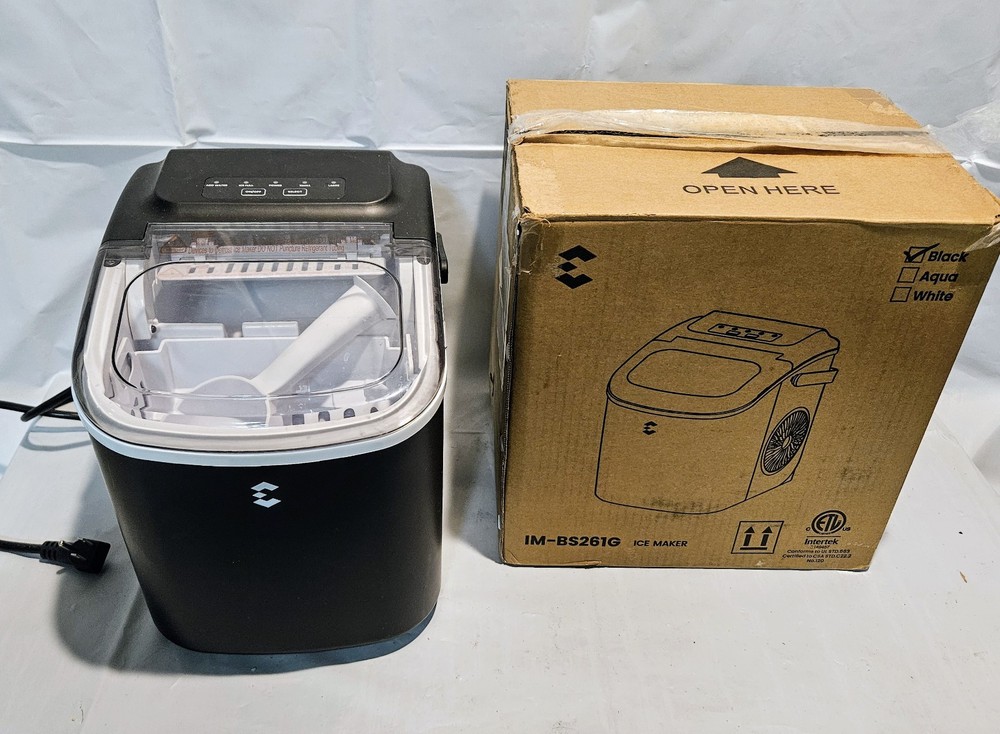 EASYERA Ice Maker Countertop, Portable Ice Machine!