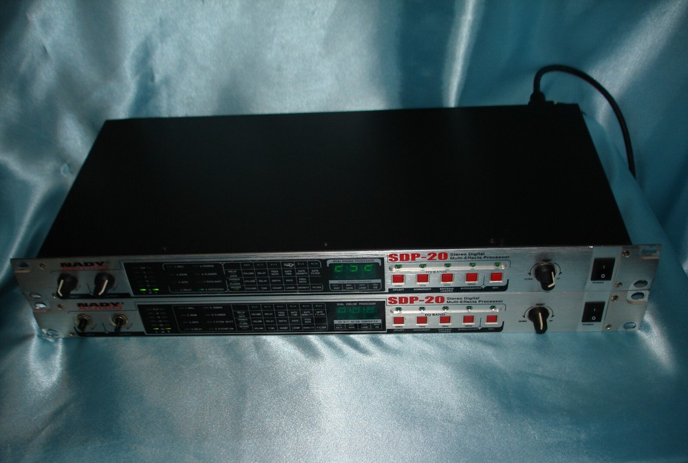 Nady SDP-20 Programmable Digital Multi Effects Processors (x2)