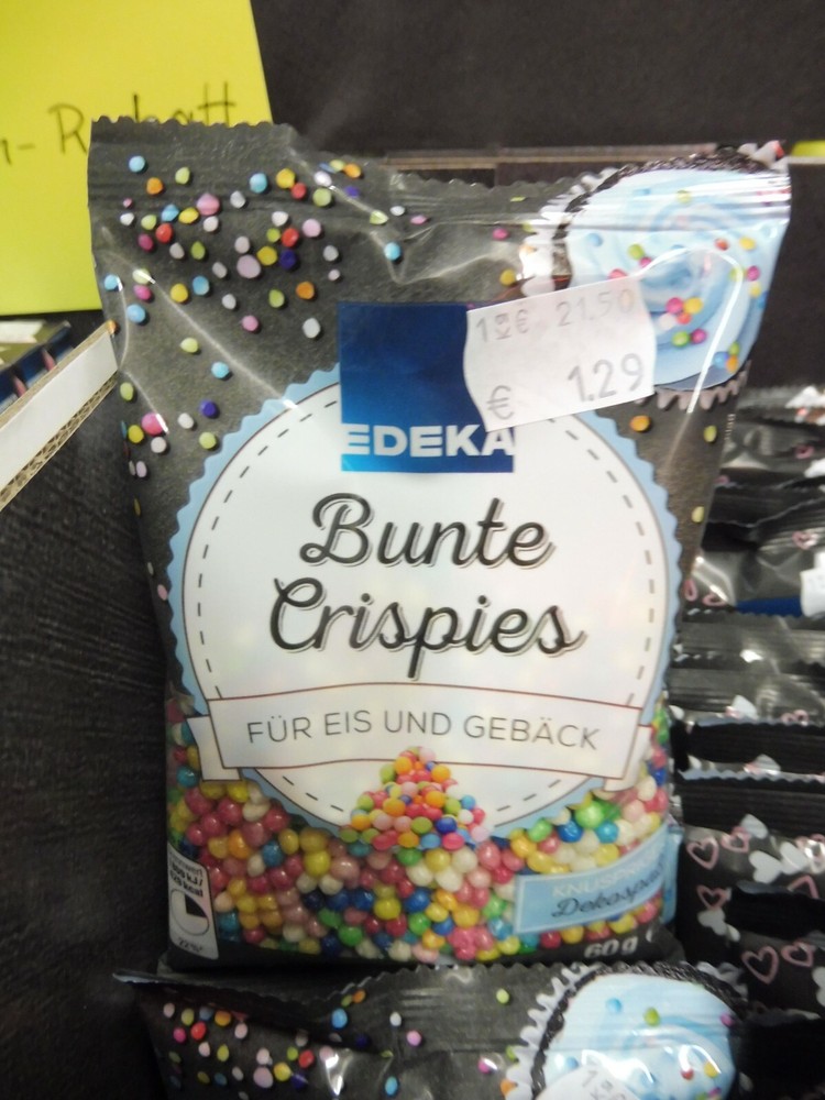 1 Pack Edeka Colourful Krispies 60 Size