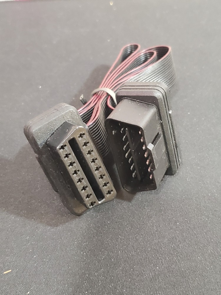 OBD ribbon extension extender flat Cable about 12". Long