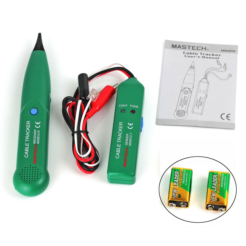 Network RJ11 line finder cable tracker tester audio generator wire tracker pouch