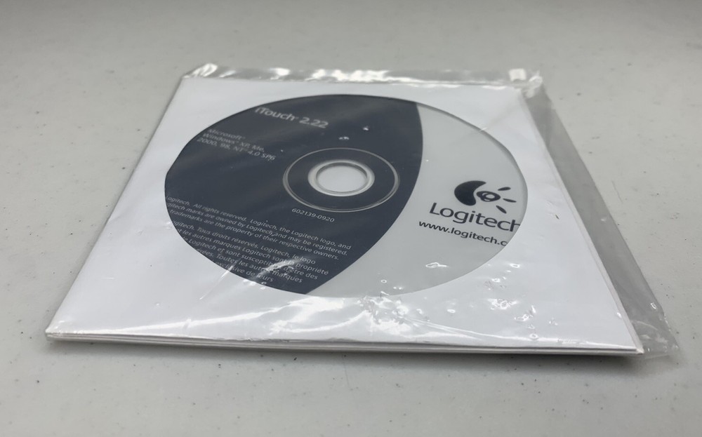 Logitech Office Pro Keyboard Desktop Computer PS/2 Setup CD And Manual