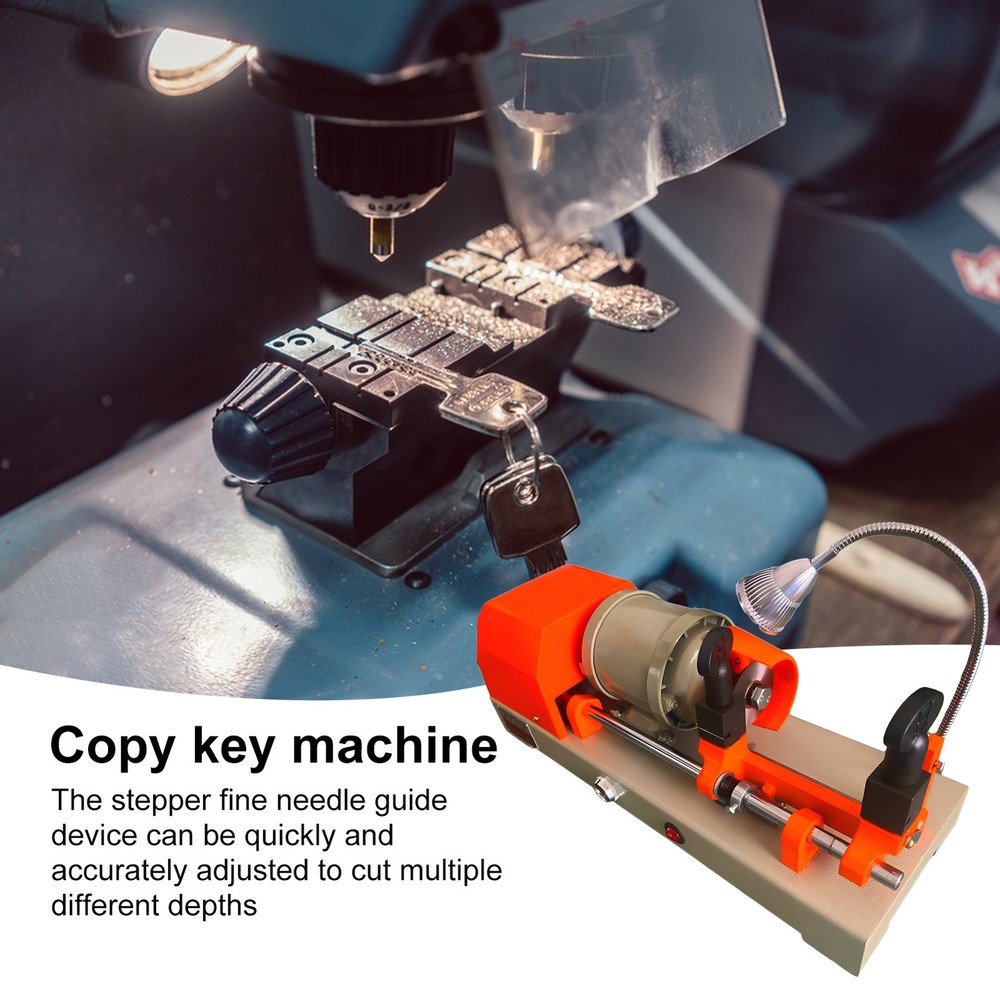 New Key Cutting duplicating Machine Cutter Car Key Copier Locksmith Tools-